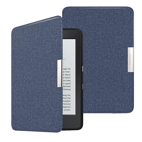Moko Hülle für Kindle Paperwhite, Ultra Slim PU Leder Tasche Schutzhülle mit Auto Sleep/Wake up Funktion für Amazon All-New K
