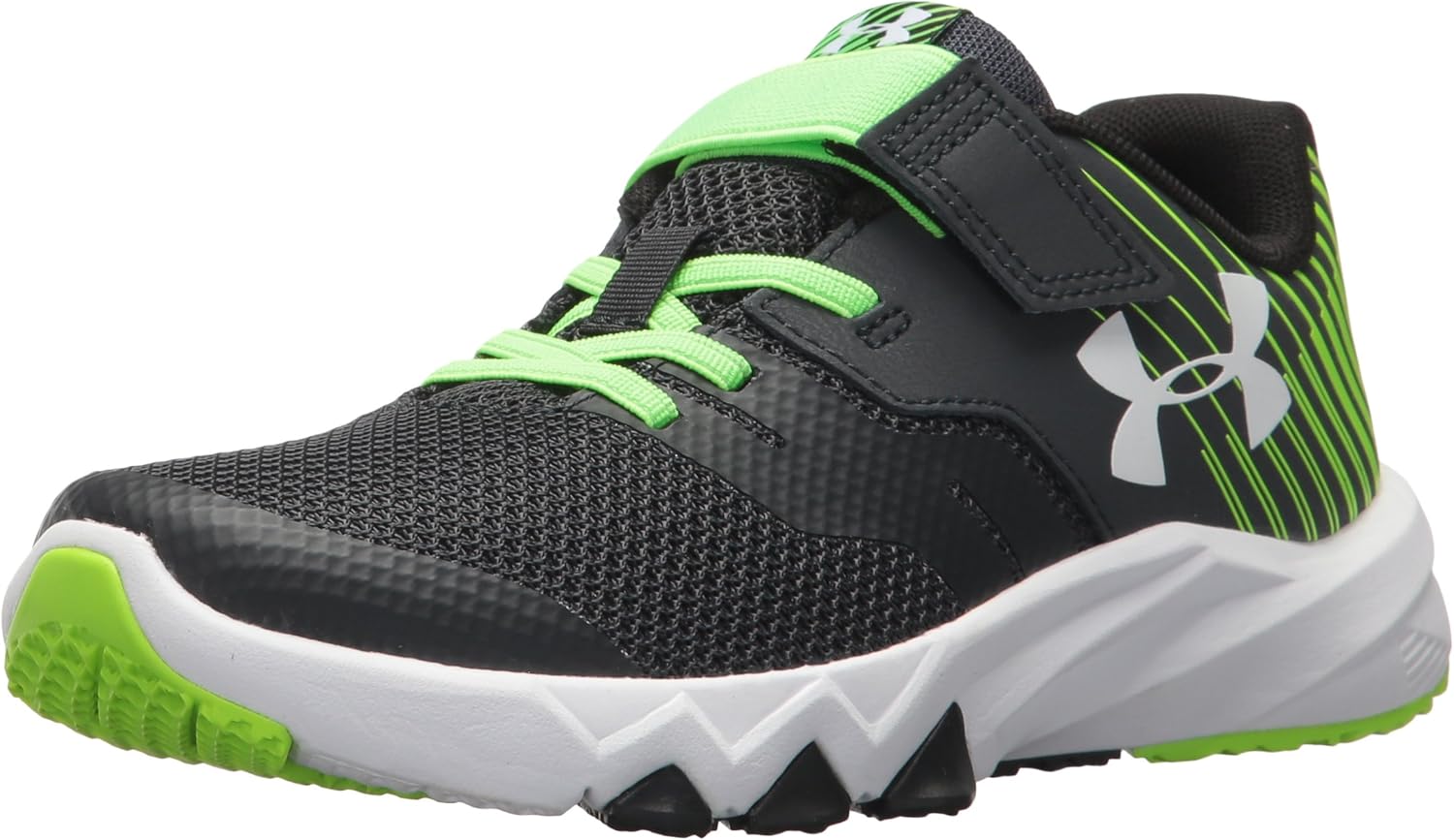 Under Armour Boys BPS Primed 2 AC Running Shoe, Anthracite, 1.5 M US