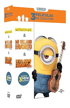 Minions Mi Villano Favorito 1 Y 2 Espanol Latino Amazon De Dvd