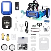 TinkRworks TinkRbot AI Robot Building Kit, Coding STEM Robotics Kit 12+ | Hands-on STEAM learning, block coding &amp; simple AI model training, rebuild endlessly, classroom-ready