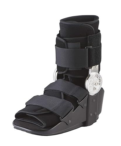 United Ortho 12217 Range of Motion Ankle Walking Boot, Large in