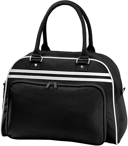 ★TOUT Y EST★ Classic Vector Mini Bowling Bag Black REBA3EY Amazon.com : BagBase Retro Bowling Bag, Black/White, One