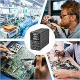 NANKADF DC Power Supply 0-30V 0-10A USB Fast Charge 18W 4-Digit view 4