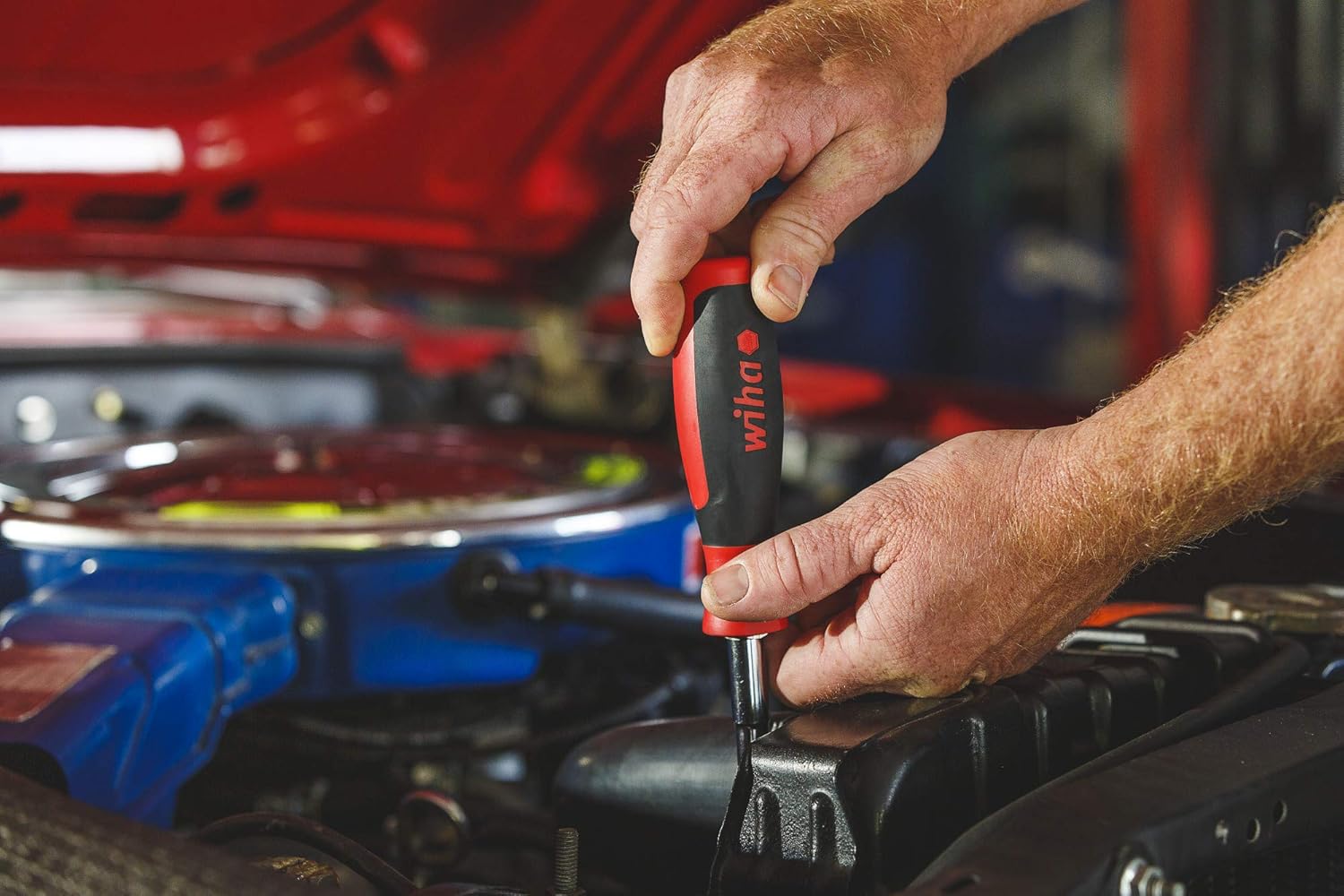Wiha 77890 | 6 in 1 Screwdriver Nut Driver USA Made SoftFinish 6inOne MultiDriver: Industrial & Scientific