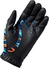 Wilson Staff Fit All JR GLOVE Blue Orange Camo view 3