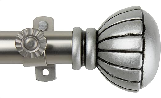 Amazon Com Rod Desyne Magnolia Window Curtain Rod Set 120 To 170