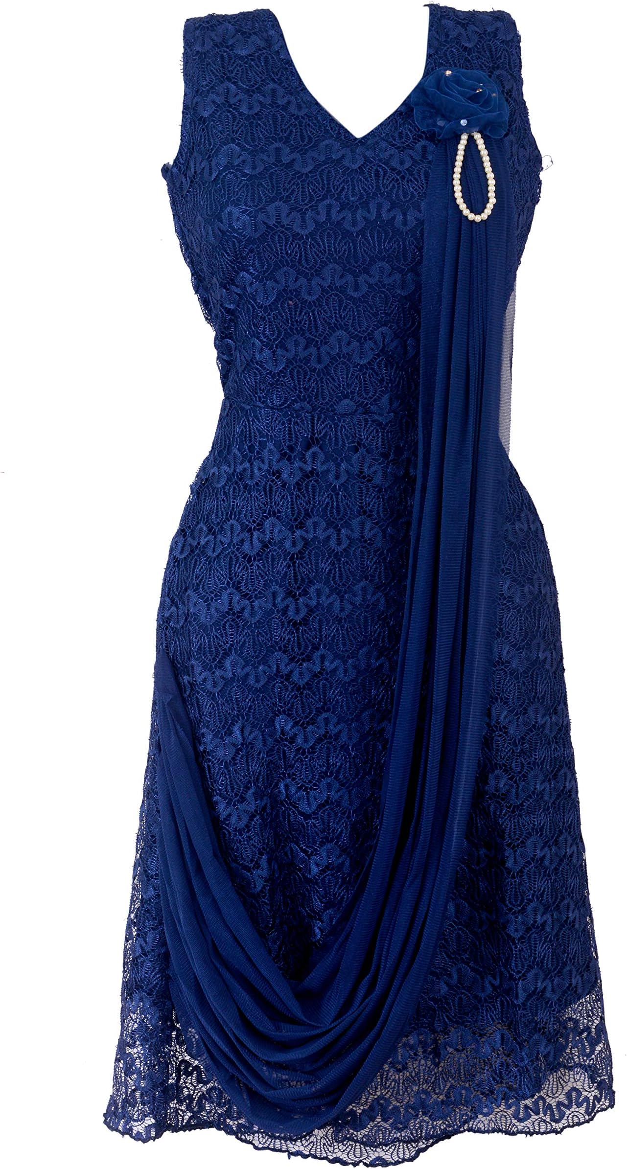 Girls' Red Net Gown