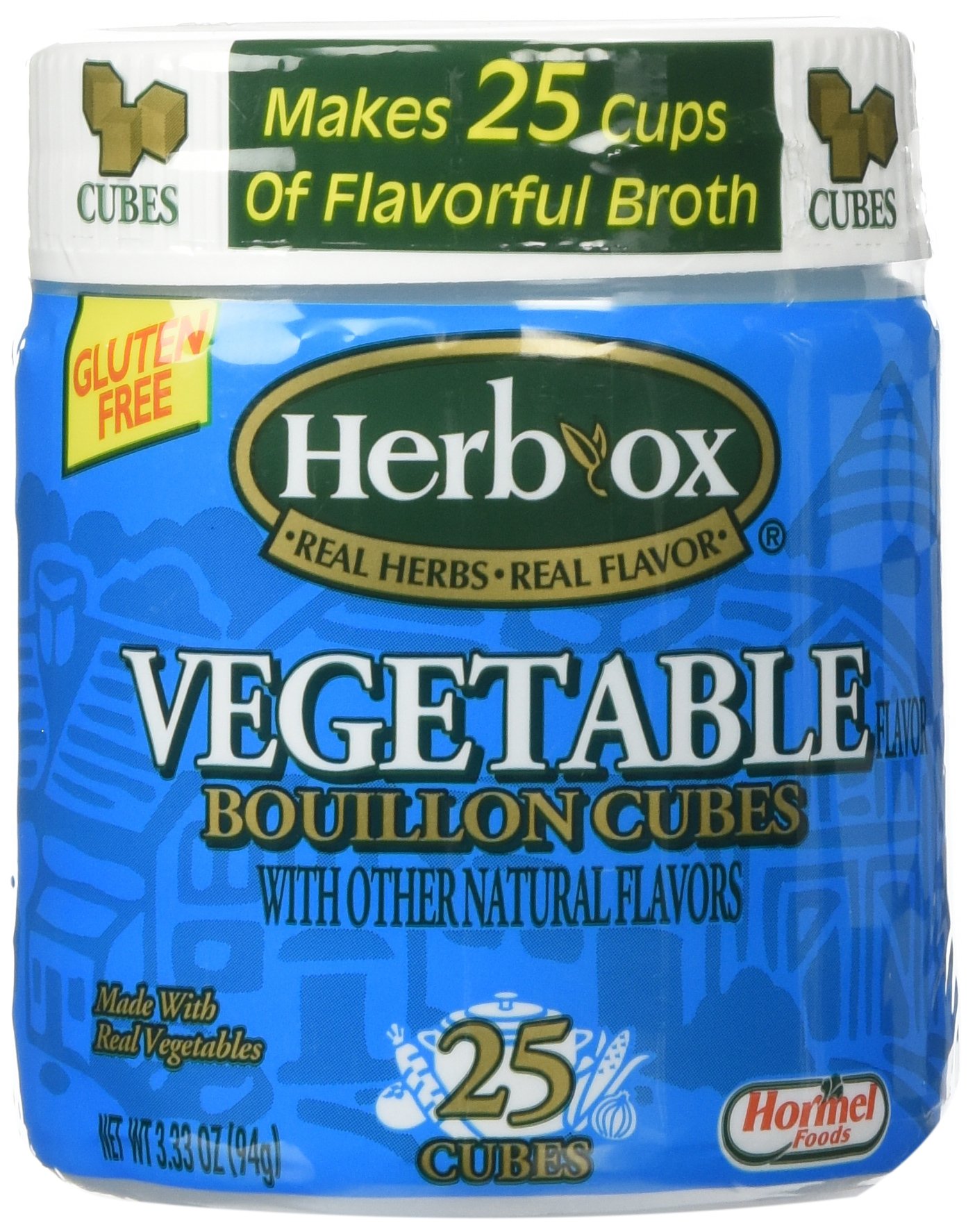 HerbOx Bouillon Cubes Chicken Bouillon 25 Ct 3.33oz