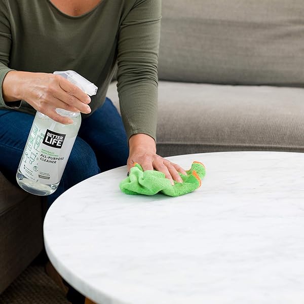 LIFE NATURAL ALL-PURPOSE CLEANER, SAFE AROUND KIDS & PETS, UNSCENTED, 32 FL OZ (PACK OF 1), 2409M