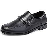 HOMEHOT Boys Dress Shoes Oxford Slip on Loafers(Toddler/littile Kids/Big Kids)