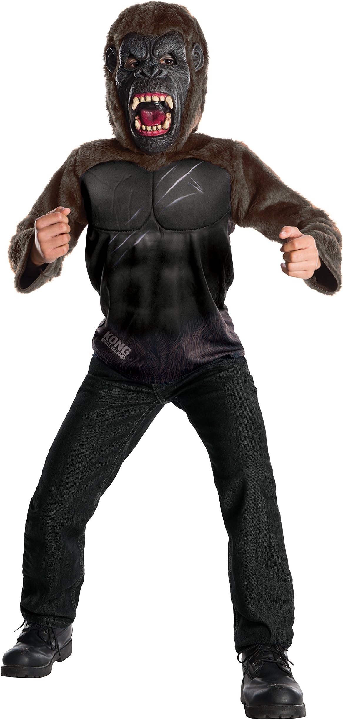 Rubie's Costume Kong: Skull Island Child's Deluxe King Kong Costume, Multicolor, Small