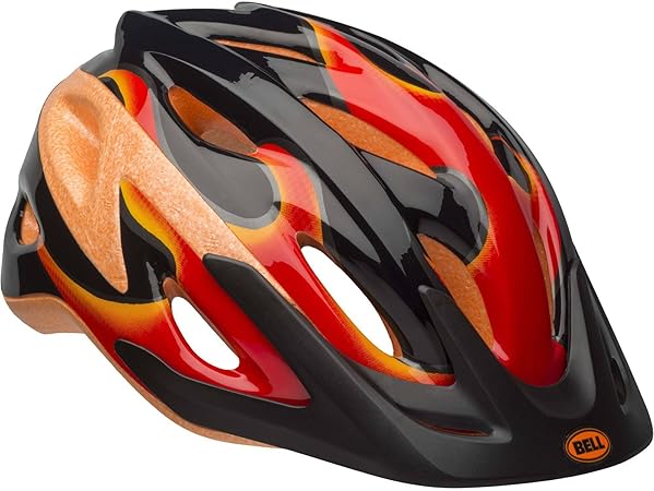 Amazon Bell 子供用 ヘルメット 48 56cm 調整可能 軽量 並行輸入品 Black And Red Bell ヘルメット