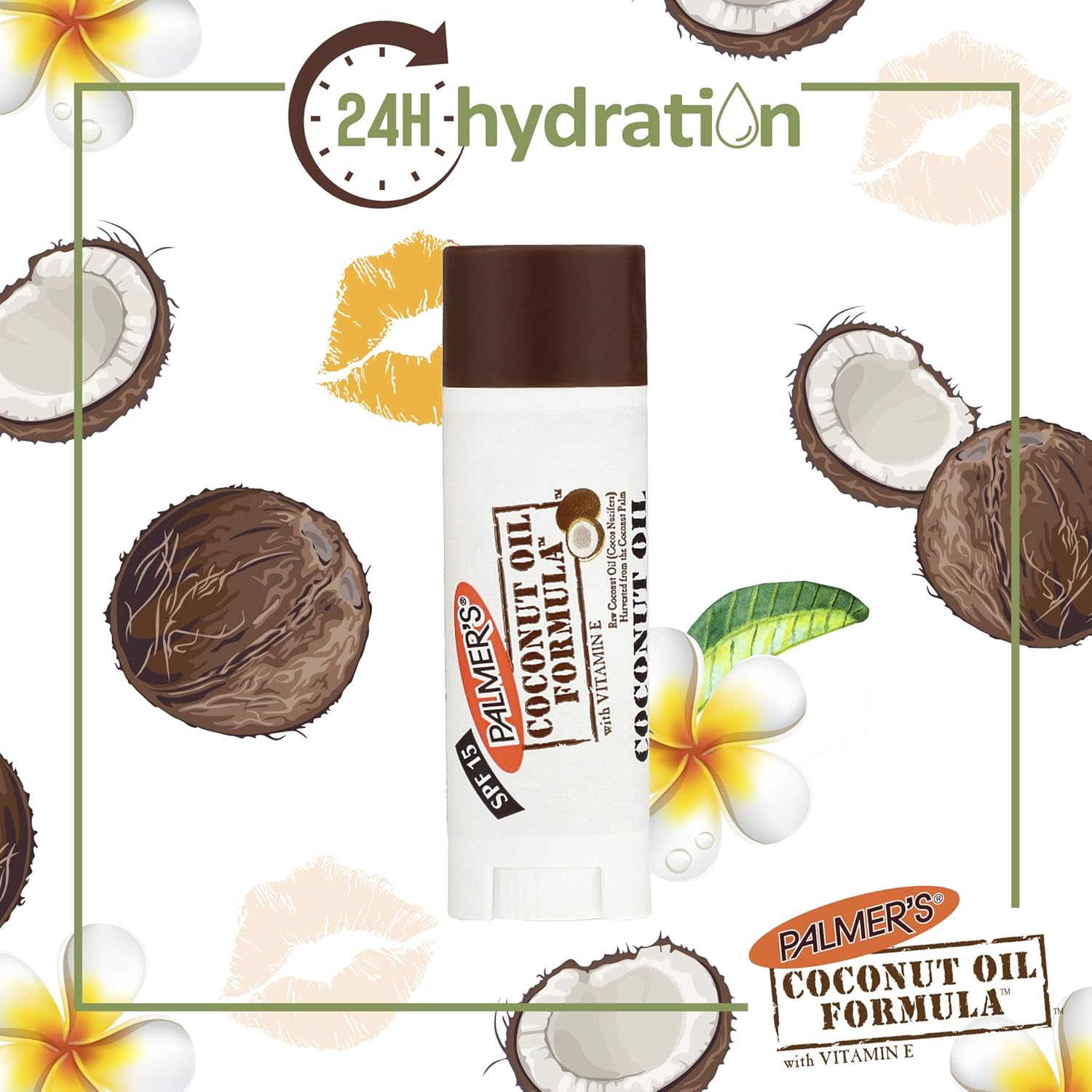 Palmer's Coconut Oil Formula Lip Balm Duo (with SPF 15) | Pack of 2 : Beauty