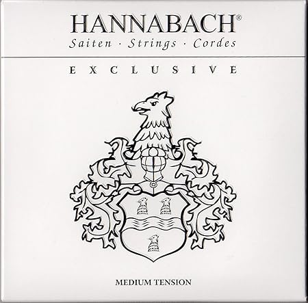 Hannabach Klassikgitarrensaiten Satz Exclusive Serie Medium Tension