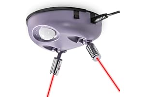 Zento Deals Dual Laser Motion Activated Parking Assistant Park Right Assistance Car Motion LED Light (Pack 1)