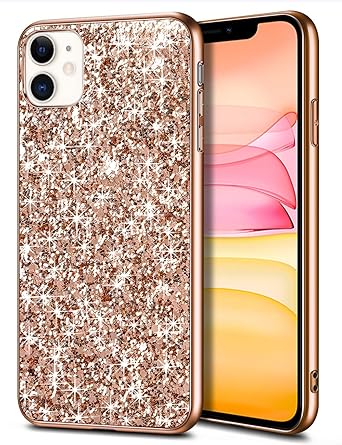 Amazon Com Wollony Case For Iphone 11 Case Glitter Sparkle Bling