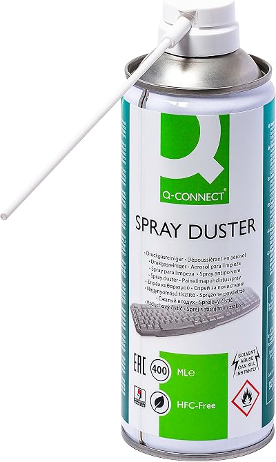 Q-Connect HFC-Free Air Duster 400 ml for Electronics Cleaning
