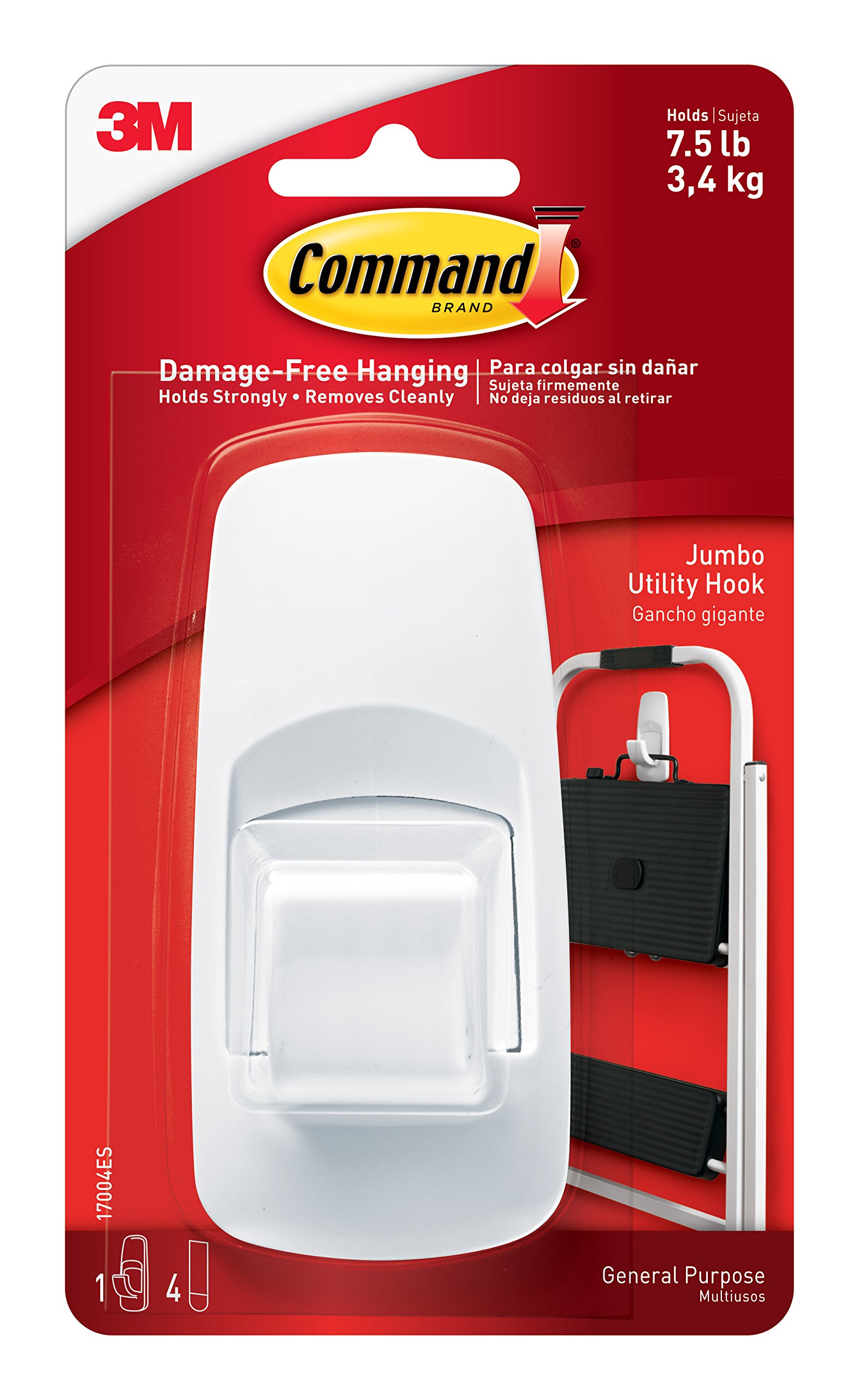 Heavy Duty Command Hooks 50 Lbs
