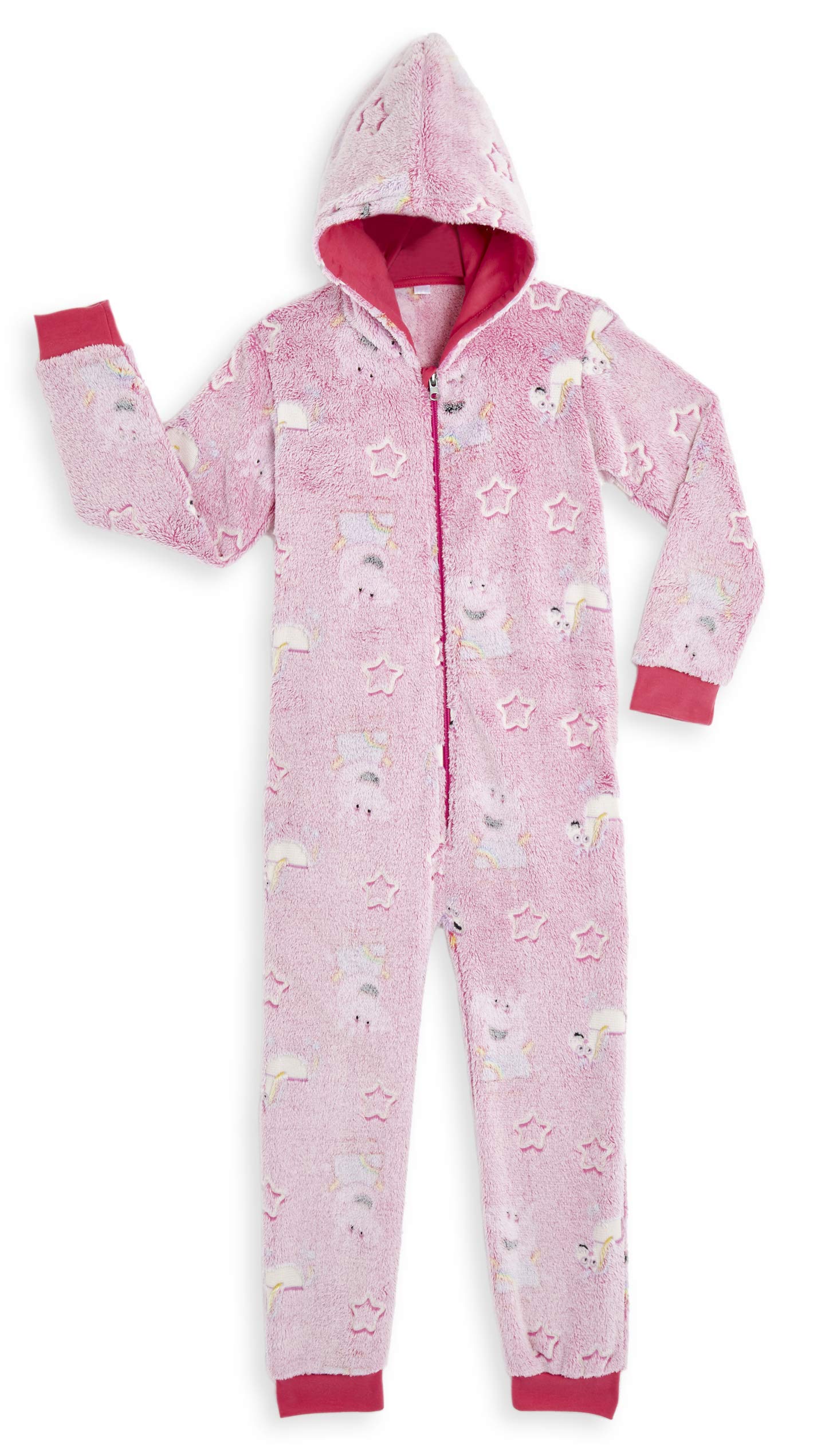 Girl Peppa Pig Onesie Pyjamas Fleece Unicorn Sleepwear & Robes Girls