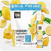 Engineered Nutrition Sugar-Free Electrolyte Powder Packets - Lemonade Flavor - Keto Hydration Packets w/Magnesium, Potassium & Sodium - Zero Calorie, Vegan, Non-GMO, Gluten-Free - 18 Single Servings