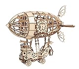 Rolife 3D Wooden Puzzle Airship for Kids and Adults