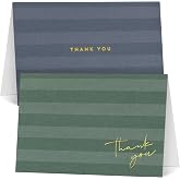 ZICOTO Beautiful Thank You Cards Set of 30 With Envelopes and Stickers | Elegant Blank Cards for Personalized Notes - Bulk St
