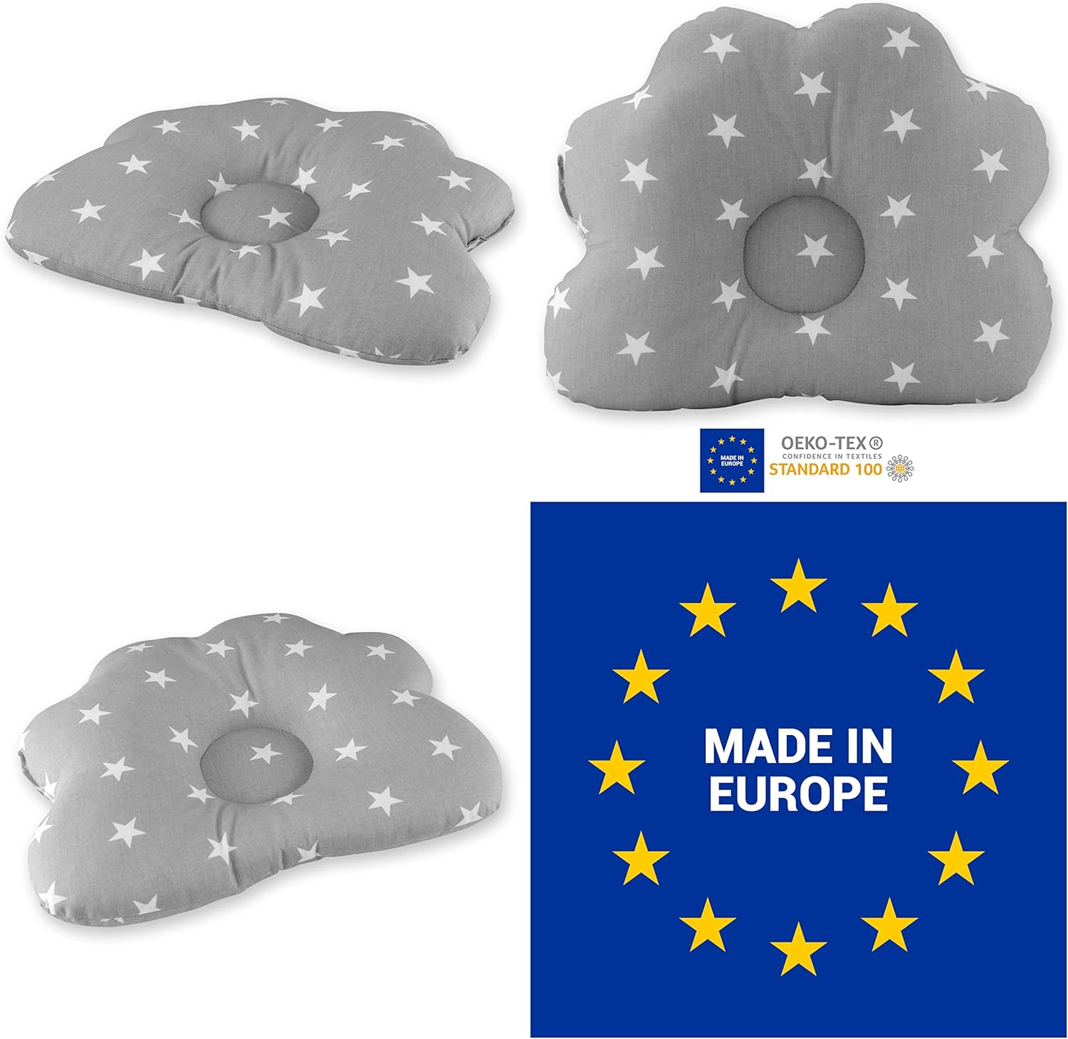 Bebe Puericulture La Chambre De Bebe Jasatraveldantour Com 100 Coton Wwg Everlar Oreiller Ergonomique Pour Bebe Contre La Tete Plate Fabrique En Eu Particulierement Respirant Qualite Superieure Oko Tex 100