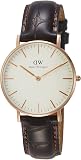 Daniel Wellington Orologio Uomo 32030158 - Quadrante 40mm, Movimento Quarzo, Stile Scandinavo