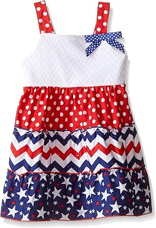 red white blue sundress