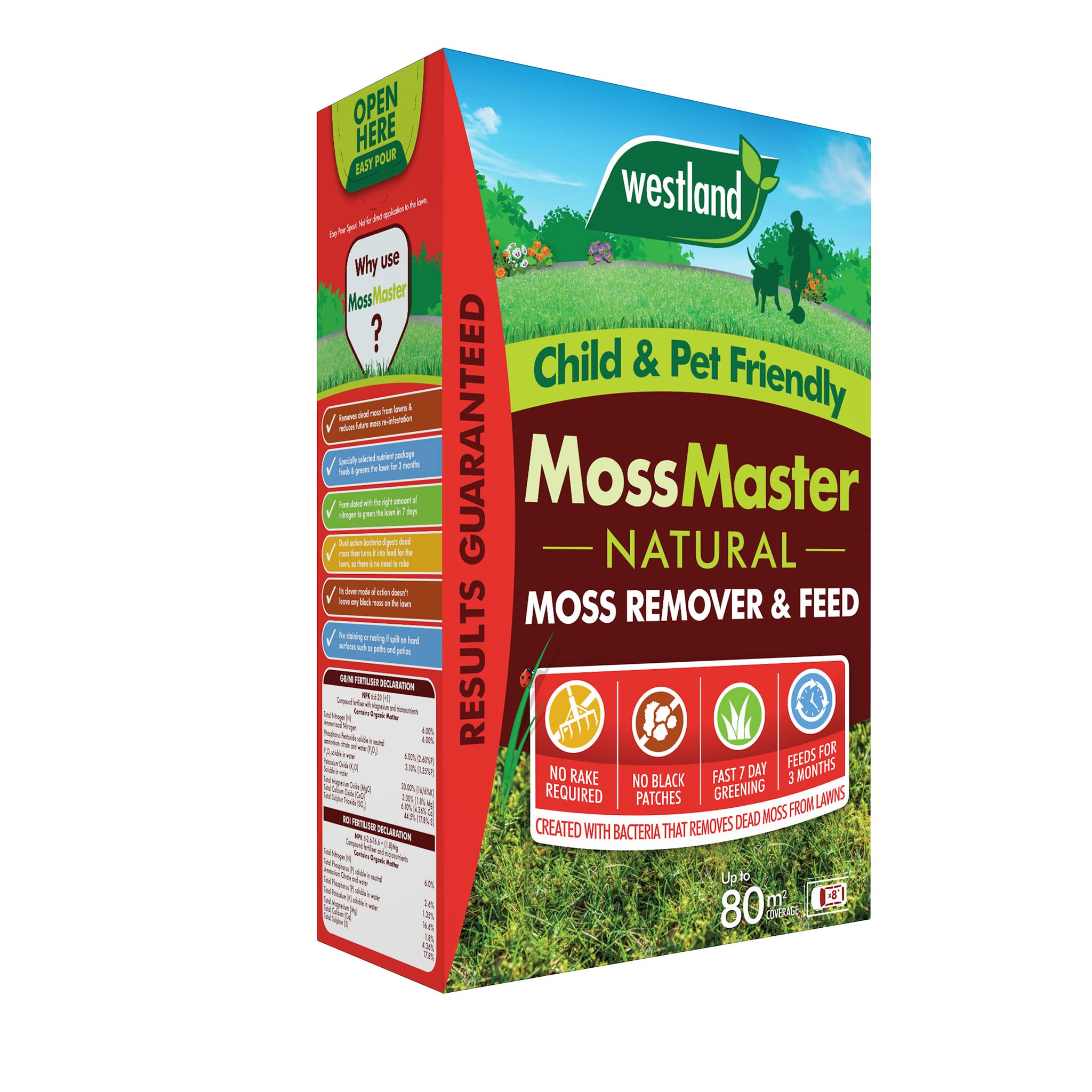 Westland Moss Master Box 80m2 Box