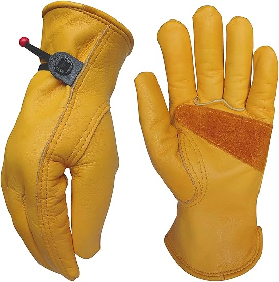 leather work gloves amazon