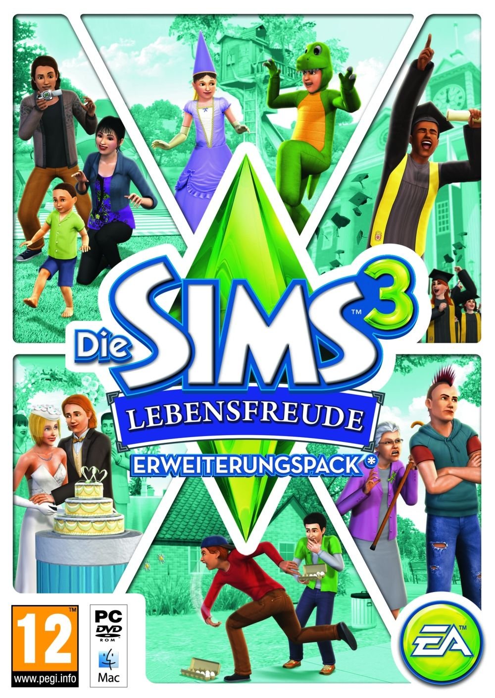 Die Sims 3 : Lebensfreude (Add-On) [Import Allemand]