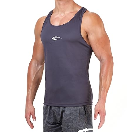 SMILODOX Stringer Herren | Muskelshirt mit Aufdruck für Sport Gym Fitness & Bodybuilding | Muscle Shirt - Tank Top - Unterhem