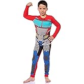 INTIMO Boy's Pajama Set Sleepwear Classic Cartoon Character Tight Fit Long Sleeve Sleep Loungewear