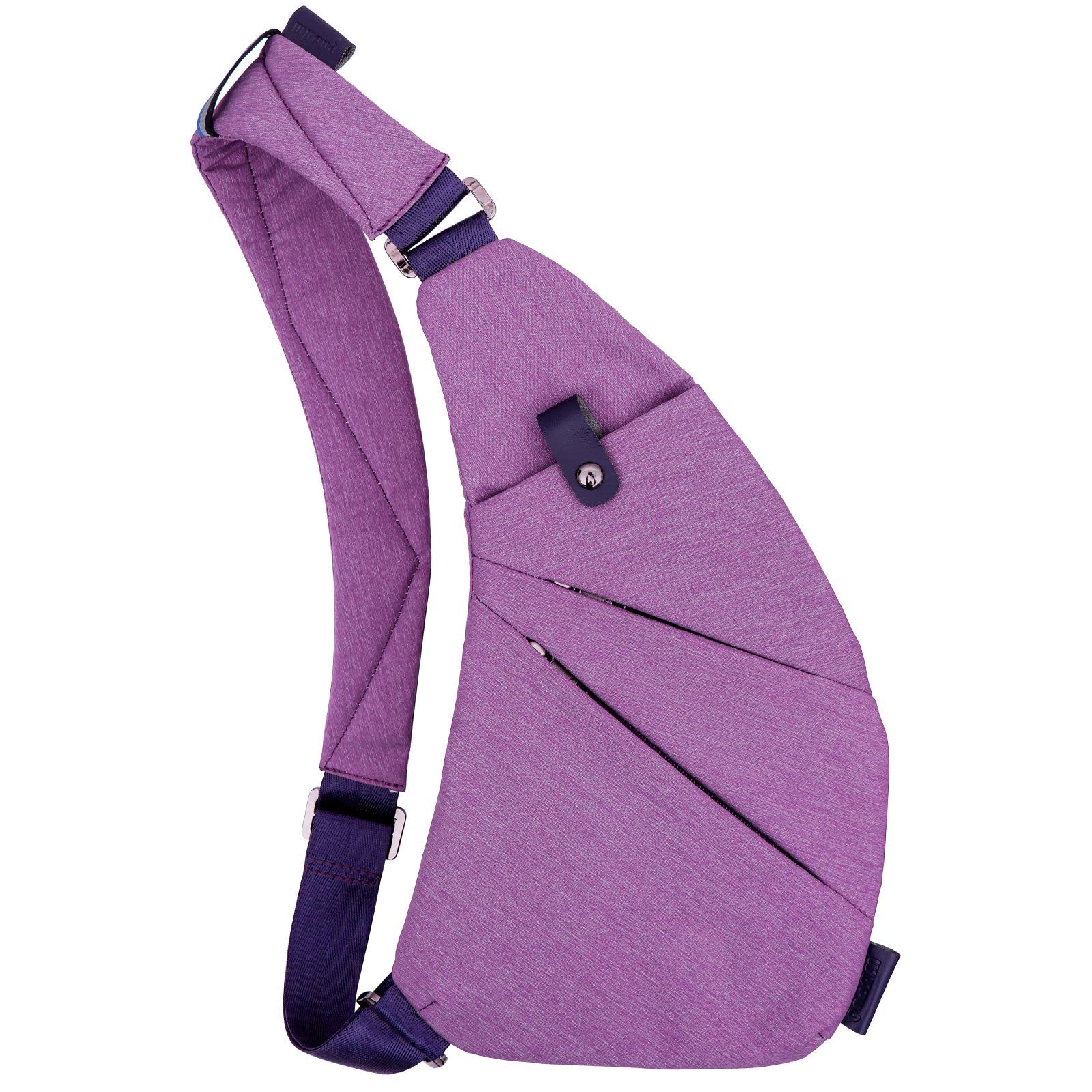 MRang Sling Crossbody Bags Trendy Travel Anti Theft Safe Purse Bags for Women Men Waterproof