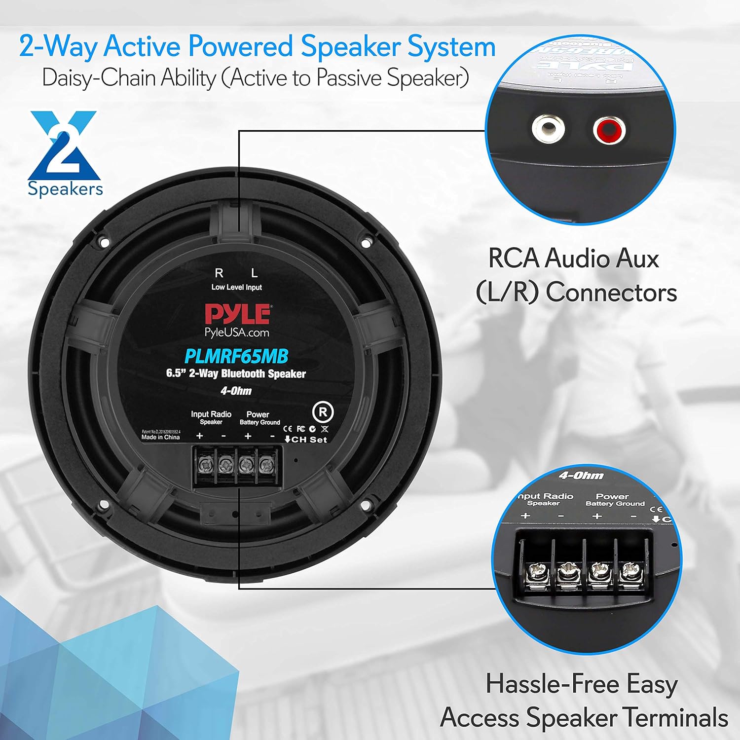 daisy chain passive speakers