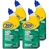 Zep Acidic Toilet Bowl Cleaner, 32 fl oz (Pack of 4)