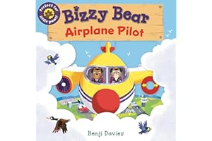 Bizzy Bear: Airplane Pilot: (Interactive Board Book About Aircraft Planes for Toddlers - With Sturdy Tabs and Slides to Push and Pull)