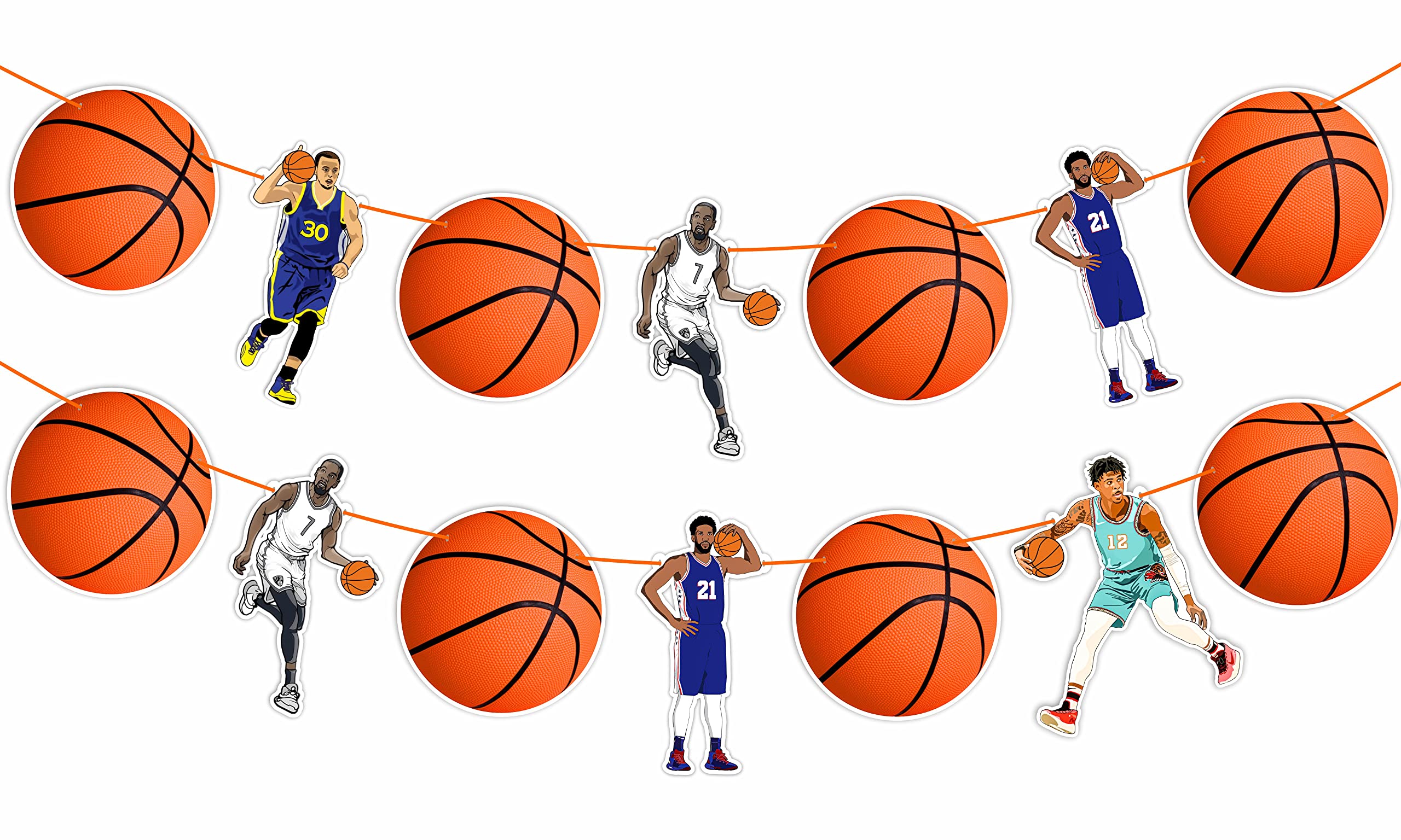 Seyal® Basketball Garland Decoration