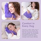 Zhu-Zhu Plush Hot Bottle Body Warmer Microwavable Wheat Bag Lavender Lilac view 6