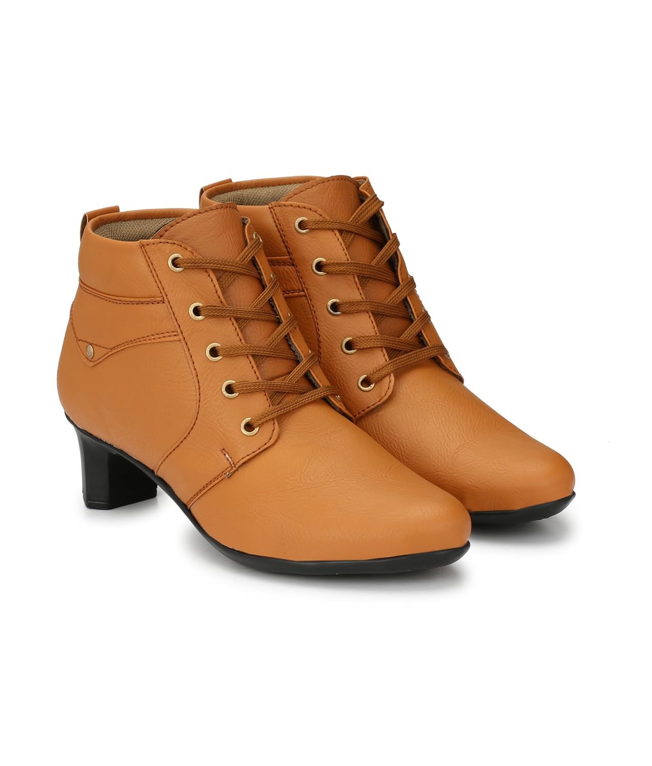 alexa shearling pull on boots (tan)