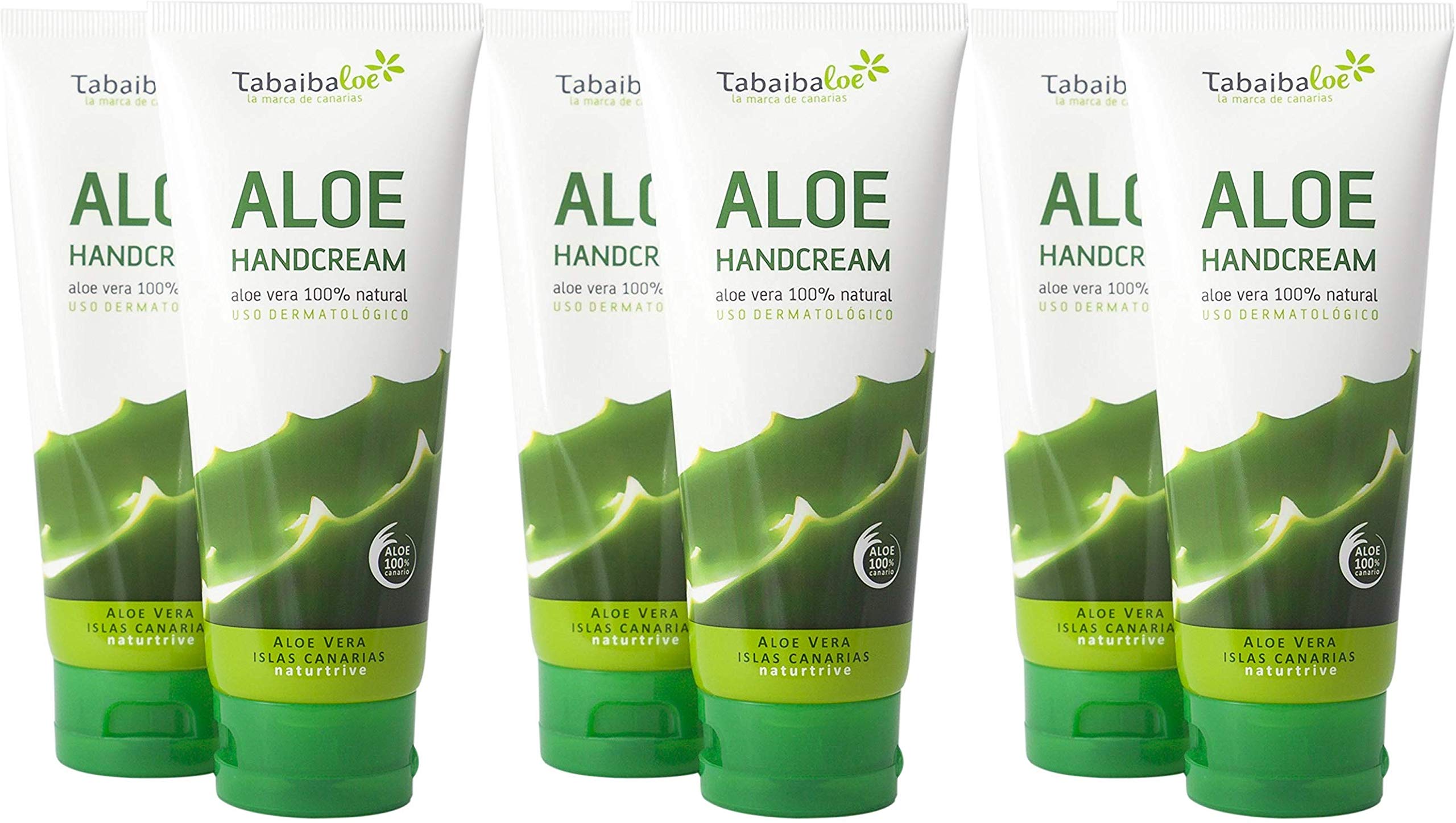 Tabaibaloe Aloe Vera Hand Cream 100 ml Pack of 6 Units — image 1