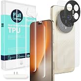 Ibywind for Honor Magic8 Pro 5G Screen Protector,2-Pack,Hydrogel Film with Camera Lens Protector,Easy Installation Tool,Bubble-Free,Fingerprint Unlock Compatible,Anti-Shatter,Anti-Scratch
