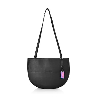 Caprese Sabrina Womens Satchel (Black)