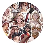 Anime Girl Character Stickers - 60 Pcs Cute