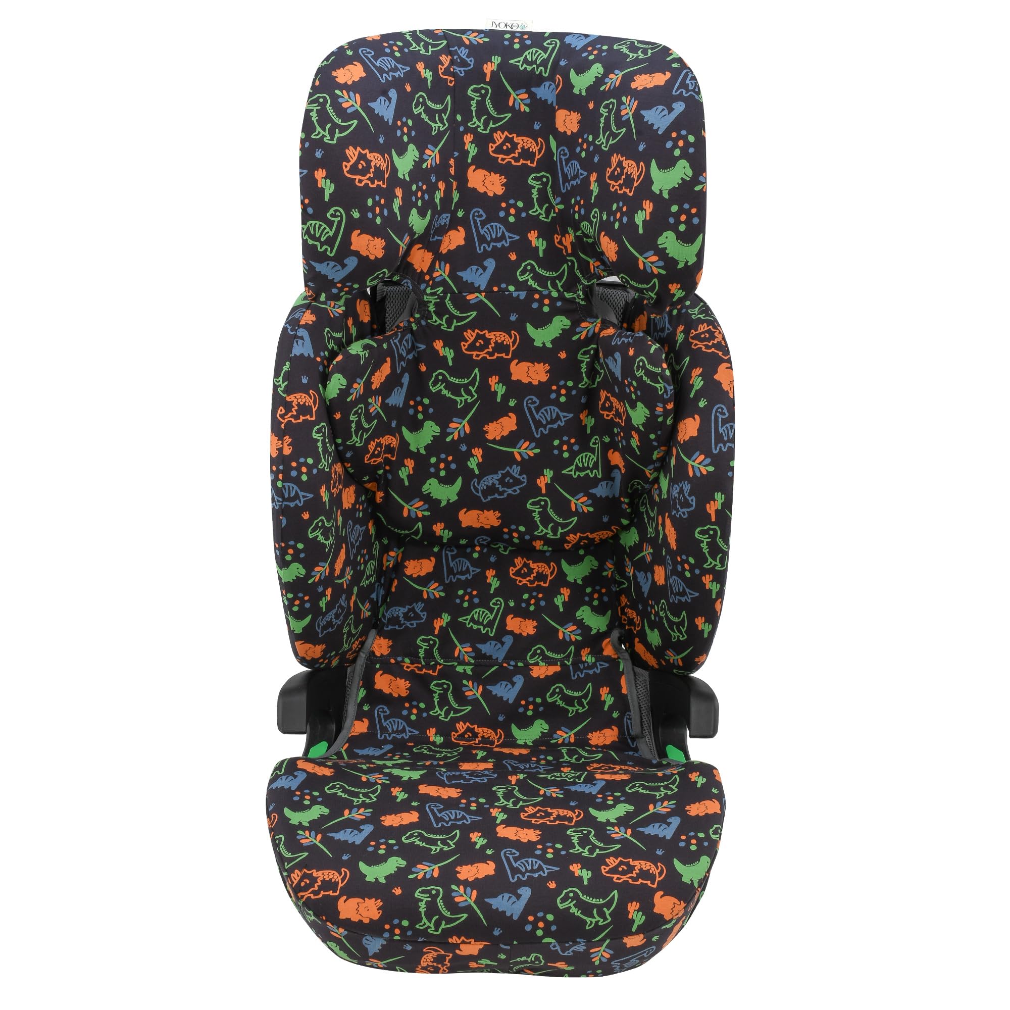 JANABEBE JYOKO KIDS Cover Liner compatible with Axkid Minikid, Kidzone, Duofix and Rekid (Happy Dino)