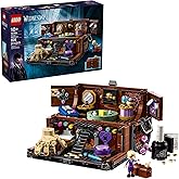 LEGO Wednesday Thing’s Apartment Building Toy - Transforming Trunk Playset W/Poseable Thing & Enid Sinclair Minidoll - Wednes