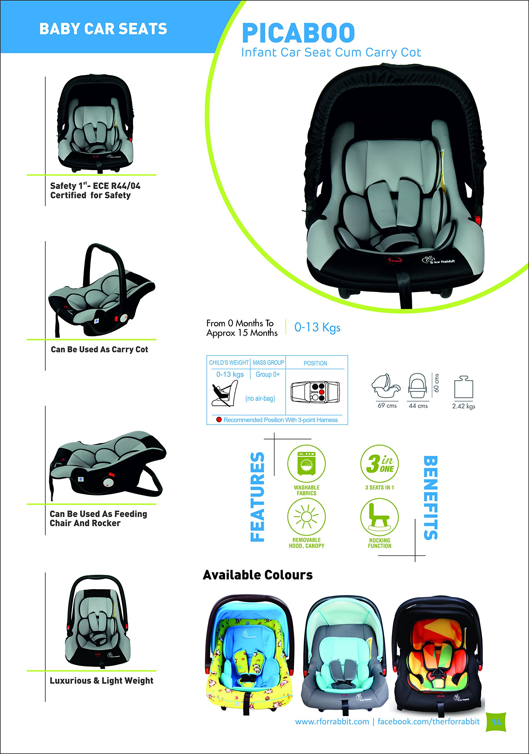 r for rabbit picaboo