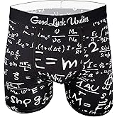Good Luck Undies Men's Science & Space Boxer Brief Underwear
