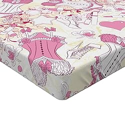 Ambesonne Fashion Fitted Sheet, Old-Fashioned